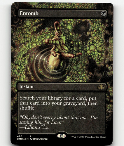Mtg entomb - entomb, (senza