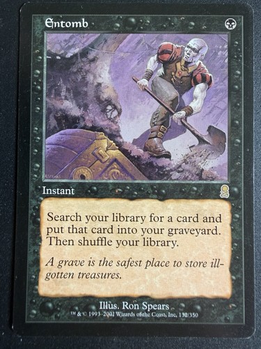 Mtg entomb odissea - odissea, (2001)