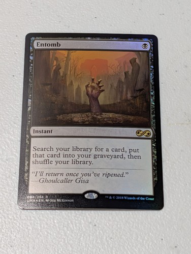 Carta mtg entomb ultimate - carta,