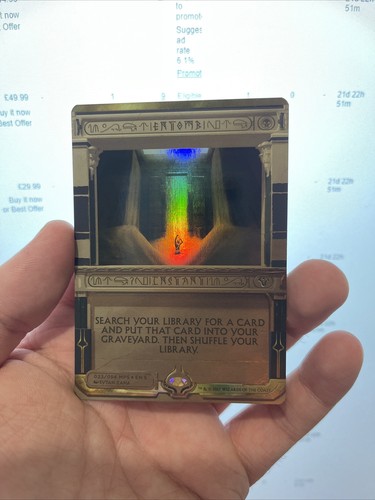 Foil entomb masterpiece - entomb,