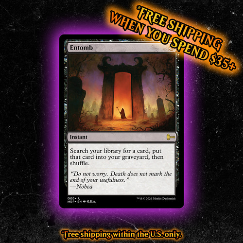 Entomb carta comandante - carta,