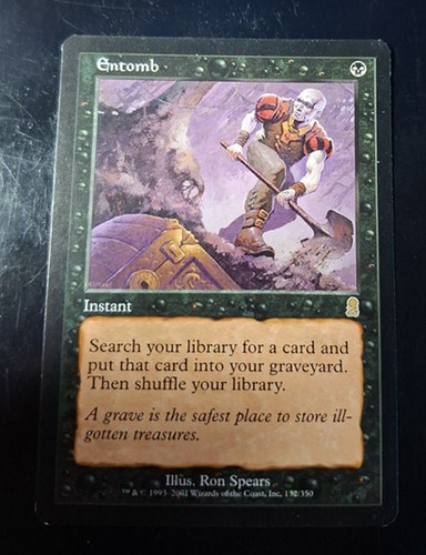 Entomb odyssey mtg magic - odyssey,