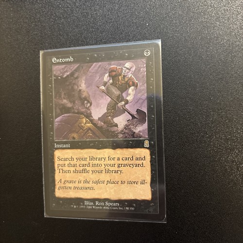 Entomb odyssey mtg magic - odyssey,