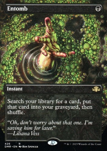 Mtg entomb seppellire - mtg,