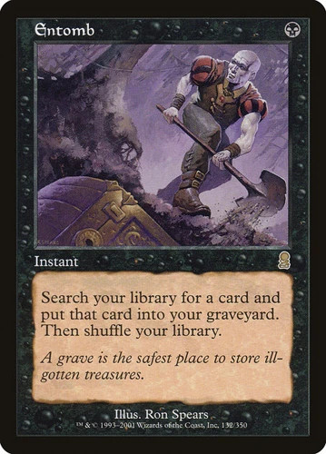 Entomb odyssey mtg - entomb,