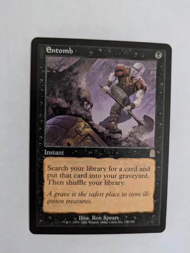 Entomb odyssey mtg - odyssey, nm