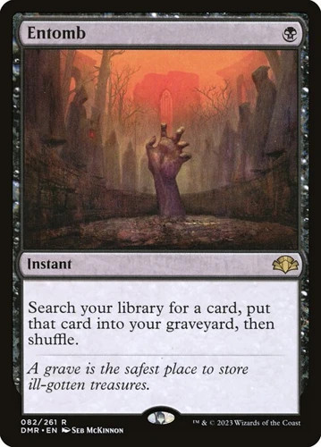 Entomb dominaria remastered - entomb, nm
