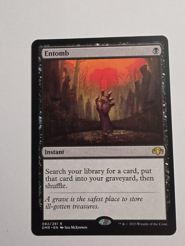 Entomb mtg rara - x1,