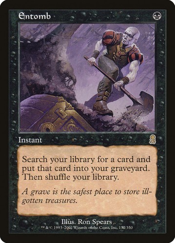 Mtg entomb odissea 132 - entomb,