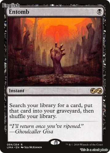 Entomb uma nm tcg - en,