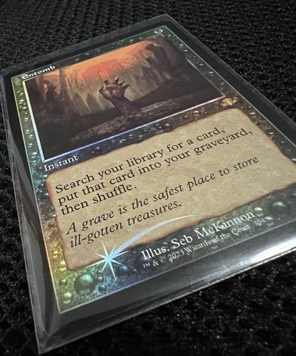 Entomb foil - entomb, (#304)(retro)