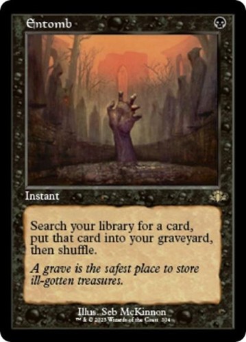 Mtg entomb inglese telaio - entomb, (telaio