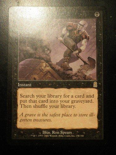 Mtg magic entomb - entomb, odyssey