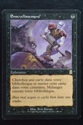 Magic the gathering - gathering, entomb