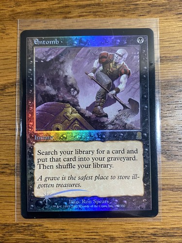 Entomb foil mtg - entomb,