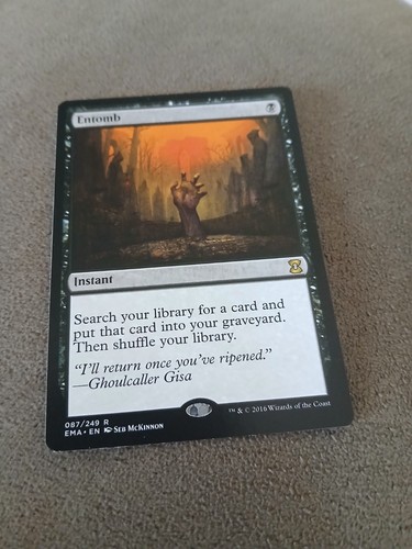 Magic the gathering entomb - gathering,