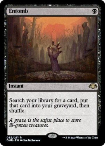 Entomb mtg dominaria - entomb,