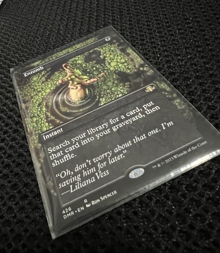 Mtg entomb borderless - mtg,