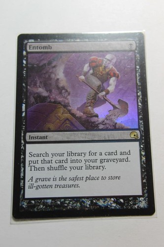 Mtg entomb foil serie - entomb,