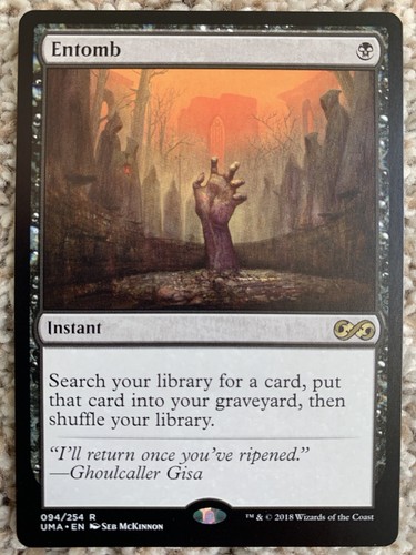 Mtg entomb - entomb, (ultimate